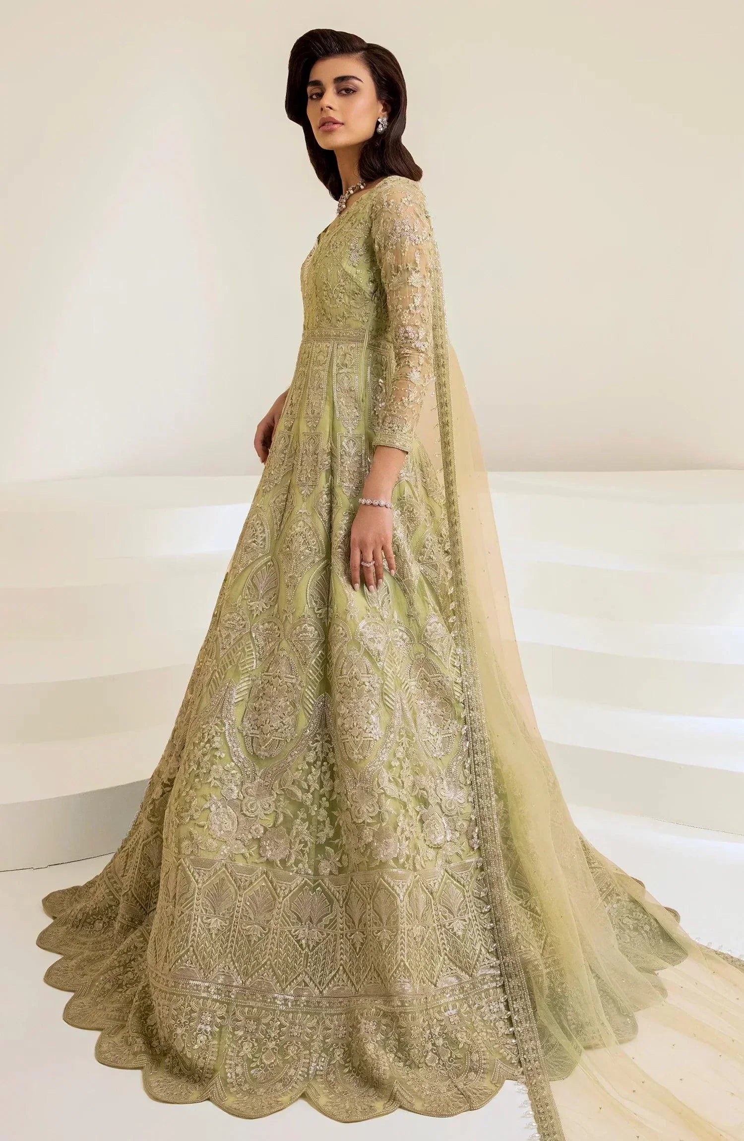 Maryum N Maria | The Brides 23 | Humid (MS23-534) - Pakistani Designer Dress - by Maryum N Maria | Type: Bridal - 100% Original at Saira Sultan