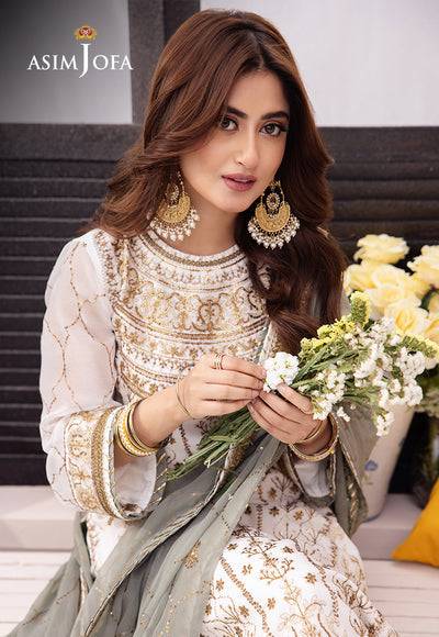 Asim Jofa | Dhanak Rang Collection | AJCF-17 - Pakistani Designer Dress - by Asim Jofa | Type: Formal - 100% Original at Saira Sultan