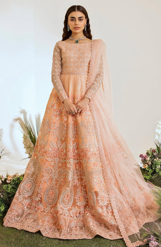 Maryum N Maria | The Brides 23 | Sushi Kiss (MS23-532) - Pakistani Designer Dress - by Maryum N Maria | Type: Bridal - 100% Original at Saira Sultan