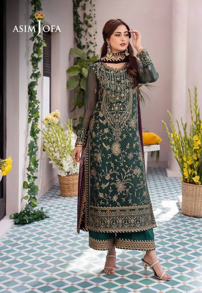 Asim Jofa | Dhanak Rang Collection | AJCF-10 - Pakistani Designer Dress - by Asim Jofa | Type: Formal - 100% Original at Saira Sultan