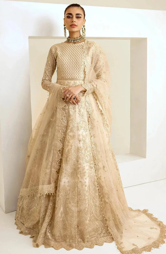 Maryum N Maria | The Brides 23 | Shroom (MS23-538) - Pakistani Designer Dress - by Maryum N Maria | Type: Bridal - 100% Original at Saira Sultan