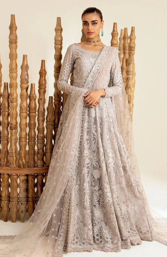 Maryum N Maria | The Brides 23 | Silver Thorn (MS23-535) - Pakistani Designer Dress - by Maryum N Maria | Type: Bridal - 100% Original at Saira Sultan