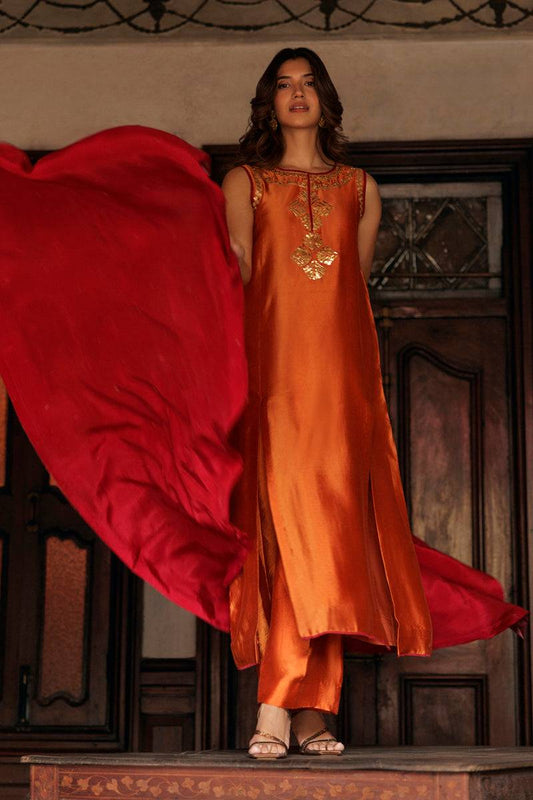 The Pink Tree Company | Yaadish Bakhair | Gulnaar - Pakistani Designer Dress - by The Pink Tree Company - Type : Ladies Clothes - 100% Original at Saira Sultan