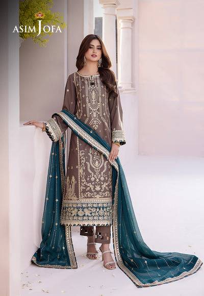 Asim Jofa | Dhanak Rang Collection | AJCF-30 - Pakistani Designer Dress - by Asim Jofa | Type: Formal - 100% Original at Saira Sultan