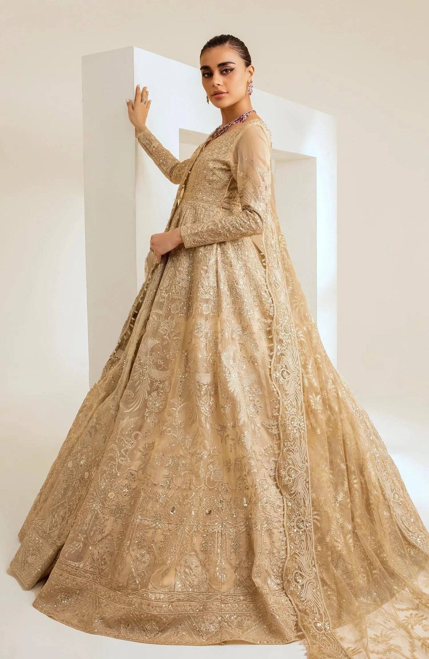 Maryum N Maria | The Brides 23 | Omega (MS23-537) - Pakistani Designer Dress - by Maryum N Maria | Type: Bridal - 100% Original at Saira Sultan