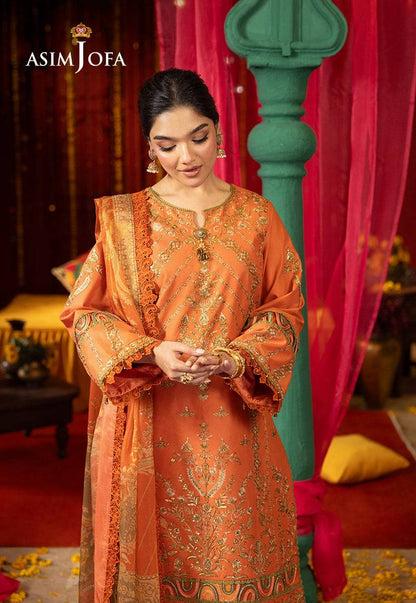 Asim Jofa | Asra Festive Essentials | AJRA-14 - Pakistani Designer Dress - by Asim Jofa | Type: Luxury - 100% Original at Saira Sultan