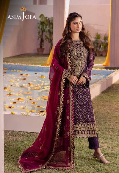 Asim Jofa | Dhanak Rang Collection | AJCF-02 - Pakistani Designer Dress - by Asim Jofa | Type: Formal - 100% Original at Saira Sultan