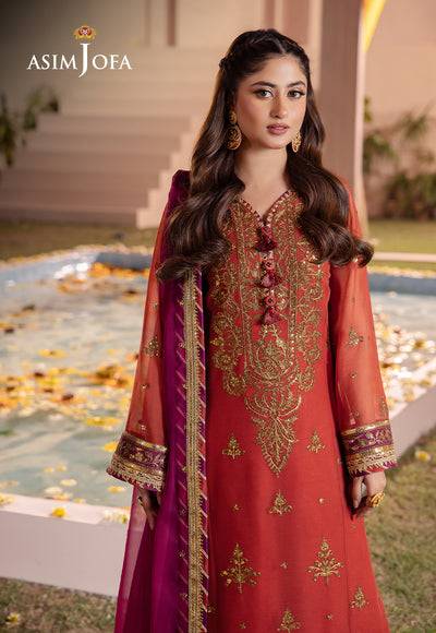 Asim Jofa | Dhanak Rang Collection | AJCF-24 - Pakistani Designer Dress - by Asim Jofa | Type: Formal - 100% Original at Saira Sultan