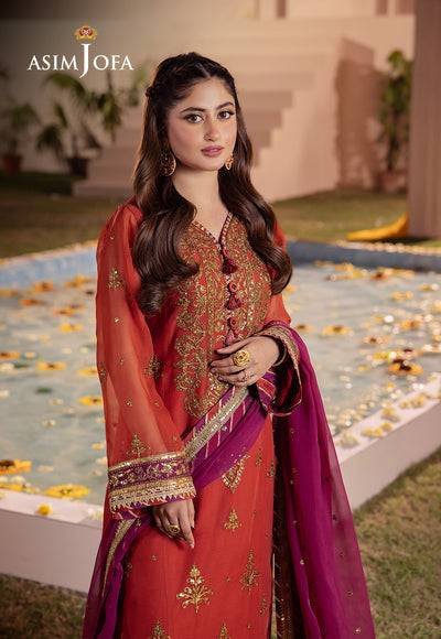 Asim Jofa | Dhanak Rang Collection | AJCF-24 - Pakistani Designer Dress - by Asim Jofa | Type: Formal - 100% Original at Saira Sultan