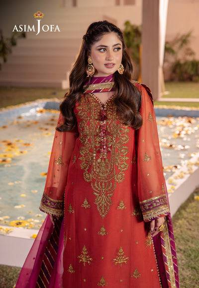 Asim Jofa | Dhanak Rang Collection | AJCF-24 - Pakistani Designer Dress - by Asim Jofa | Type: Formal - 100% Original at Saira Sultan