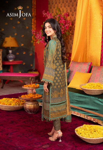 Asim Jofa | Asra Festive Essentials | AJRA-06 - Pakistani Designer Dress - by Asim Jofa | Type: Luxury - 100% Original at Saira Sultan