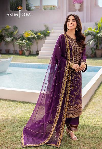 Asim Jofa | Dhanak Rang Collection | AJCF-08 - Pakistani Designer Dress - by Asim Jofa | Type: Formal - 100% Original at Saira Sultan