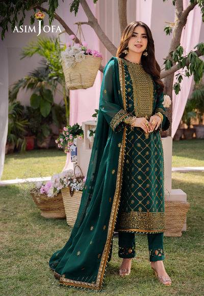 Asim Jofa | Dhanak Rang Collection | AJCF-03 - Pakistani Designer Dress - by Asim Jofa | Type: Formal - 100% Original at Saira Sultan