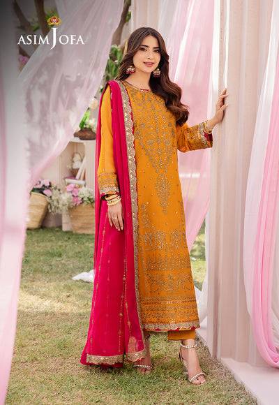 Asim Jofa | Dhanak Rang Collection | AJCF-25 - Pakistani Designer Dress - by Asim Jofa | Type: Formal - 100% Original at Saira Sultan