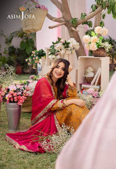 Asim Jofa | Dhanak Rang Collection | AJCF-25 - Pakistani Designer Dress - by Asim Jofa | Type: Formal - 100% Original at Saira Sultan