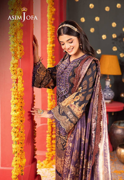 Asim Jofa | Asra Festive Essentials | AJRA-01 - Pakistani Designer Dress - by Asim Jofa | Type: Luxury - 100% Original at Saira Sultan