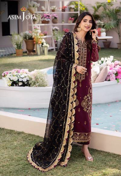 Asim Jofa | Dhanak Rang Collection | AJCF-18 - Pakistani Designer Dress - by Asim Jofa | Type: Formal - 100% Original at Saira Sultan