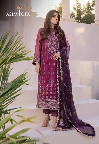 Asim Jofa | Dhanak Rang Collection | AJCF-19 - Pakistani Designer Dress - by Asim Jofa | Type: Formal - 100% Original at Saira Sultan