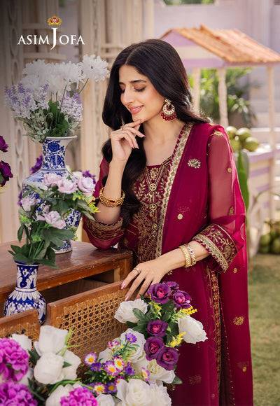 Asim Jofa | Dhanak Rang Collection | AJCF-01 - Pakistani Designer Dress - by asim | Type: Formal - 100% Original at Saira Sultan