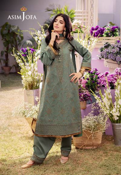 Asim Jofa | Dhanak Rang Collection | AJCF-15 - Pakistani Designer Dress - by Asim Jofa | Type: Formal - 100% Original at Saira Sultan