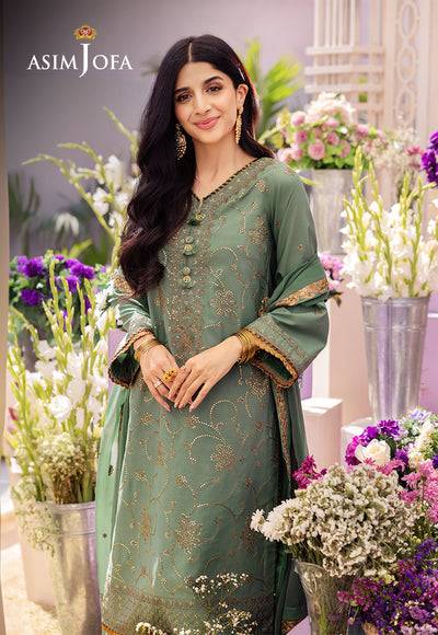 Asim Jofa | Dhanak Rang Collection | AJCF-15 - Pakistani Designer Dress - by Asim Jofa | Type: Formal - 100% Original at Saira Sultan