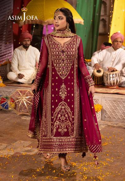 Asim Jofa | Chamak Damak Festive 24 | AJCD-12 - Pakistani Designer Dress - by Asim Jofa | Type: Formal - 100% Original at Saira Sultan