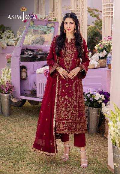 Asim Jofa | Dhanak Rang Collection | AJCF-28 - Pakistani Designer Dress - by Asim Jofa | Type: Formal - 100% Original at Saira Sultan