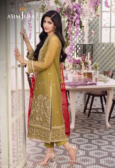 Asim Jofa | Dhanak Rang Collection | AJCF-26 - Pakistani Designer Dress - by Asim Jofa | Type: Formal - 100% Original at Saira Sultan