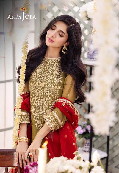 Asim Jofa | Dhanak Rang Collection | AJCF-26 - Pakistani Designer Dress - by Asim Jofa | Type: Formal - 100% Original at Saira Sultan