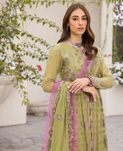 Xenia Formals | Raahi Luxury Formals | FUSEELAH - Pakistani Designer Dress - by Xenia Formals | Type: Formal - 100% Original at Saira Sultan