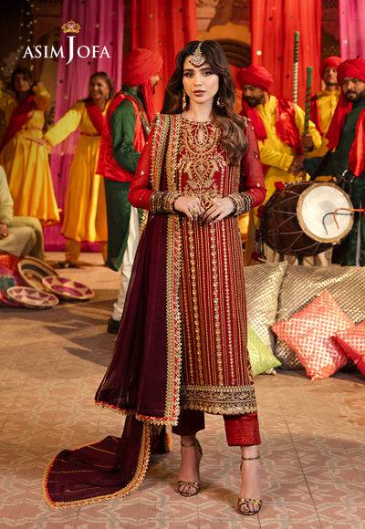 Asim Jofa | Chamak Damak Festive 24 | AJCD-28 - Pakistani Designer Dress - by Asim Jofa | Type: Formal - 100% Original at Saira Sultan