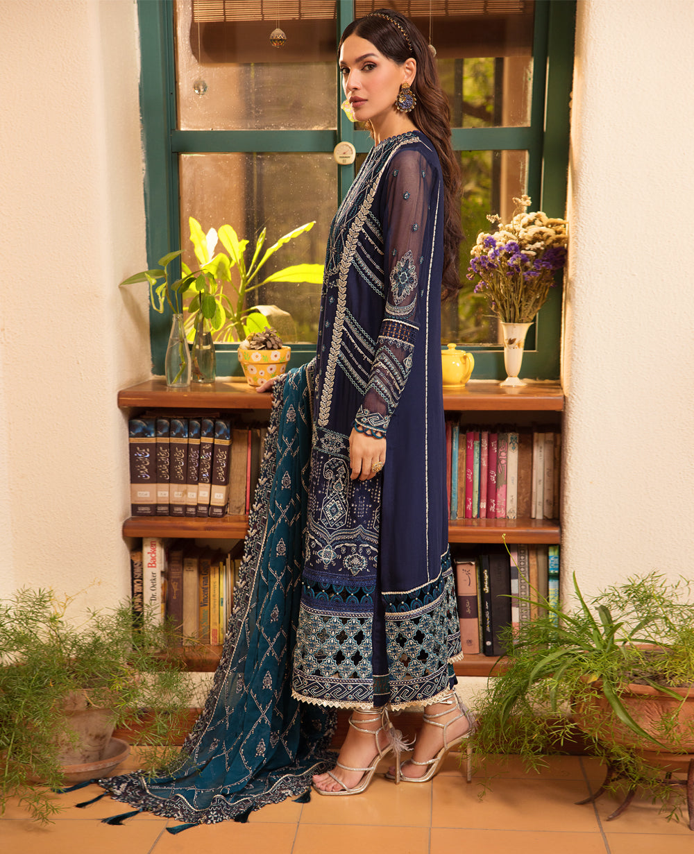 Xenia Formals | Raahi Luxury Formals | CELESTE - Pakistani Designer Dress - by Xenia Formals | Type: Formal - 100% Original at Saira Sultan
