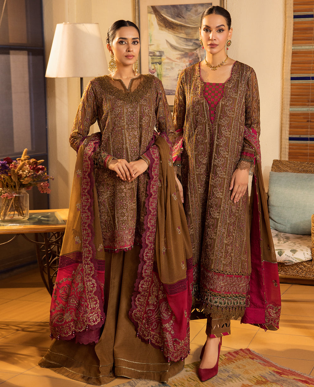 Xenia Formals | Raahi Luxury Formals | ENRICA - Pakistani Designer Dress - by Xenia Formals | Type: Formal - 100% Original at Saira Sultan