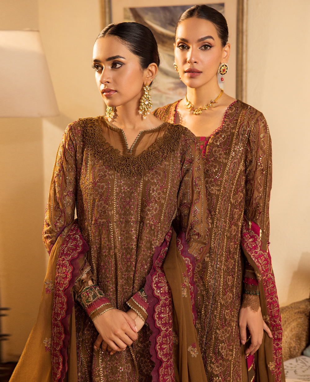 Xenia Formals | Raahi Luxury Formals | ENRICA - Pakistani Designer Dress - by Xenia Formals | Type: Formal - 100% Original at Saira Sultan