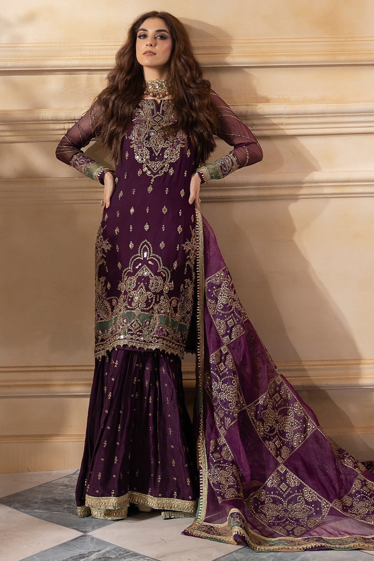Charizma | Dastan e Jashan | DJW4-03 - Pakistani Designer Dress - by Charizma | Type: Formal - 100% Original at Saira Sultan