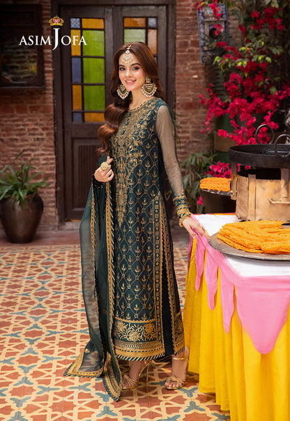 Asim Jofa | Pyaar Diyan Gallan Formals | AJEM-25 - Pakistani Designer Dress - by Asim Jofa | Type: Formal - 100% Original at Saira Sultan