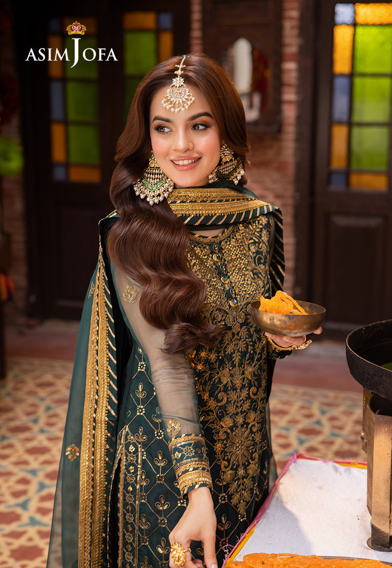 Asim Jofa | Pyaar Diyan Gallan Formals | AJEM-25 - Pakistani Designer Dress - by Asim Jofa | Type: Formal - 100% Original at Saira Sultan