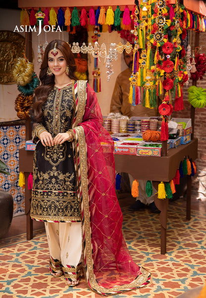 Asim Jofa | Pyaar Diyan Gallan Formals | AJEM-14 - Pakistani Designer Dress - by Asim Jofa | Type: Formal - 100% Original at Saira Sultan