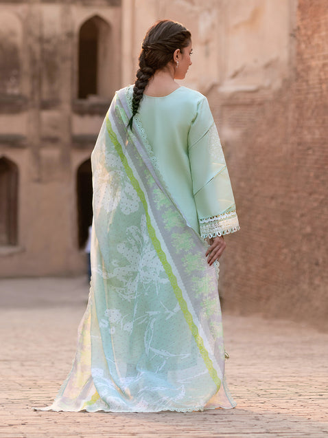 Parishay | Matsani Luxury Lawn 25 | MI - 04 S Mint Lawn