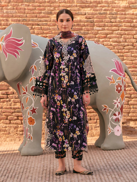 Parishay | Matsani Luxury Lawn 25 | MI - 09 Default Title