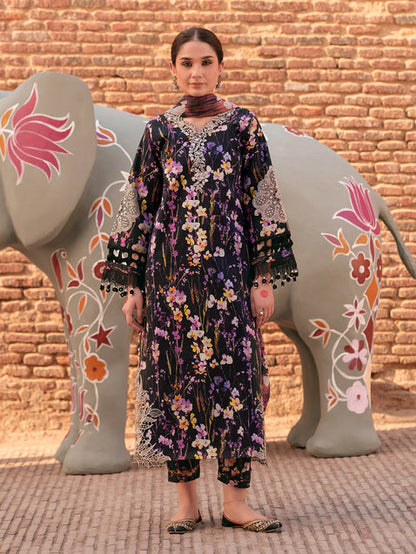 Parishay | Matsani Luxury Lawn 25 | MI - 09 Default Title