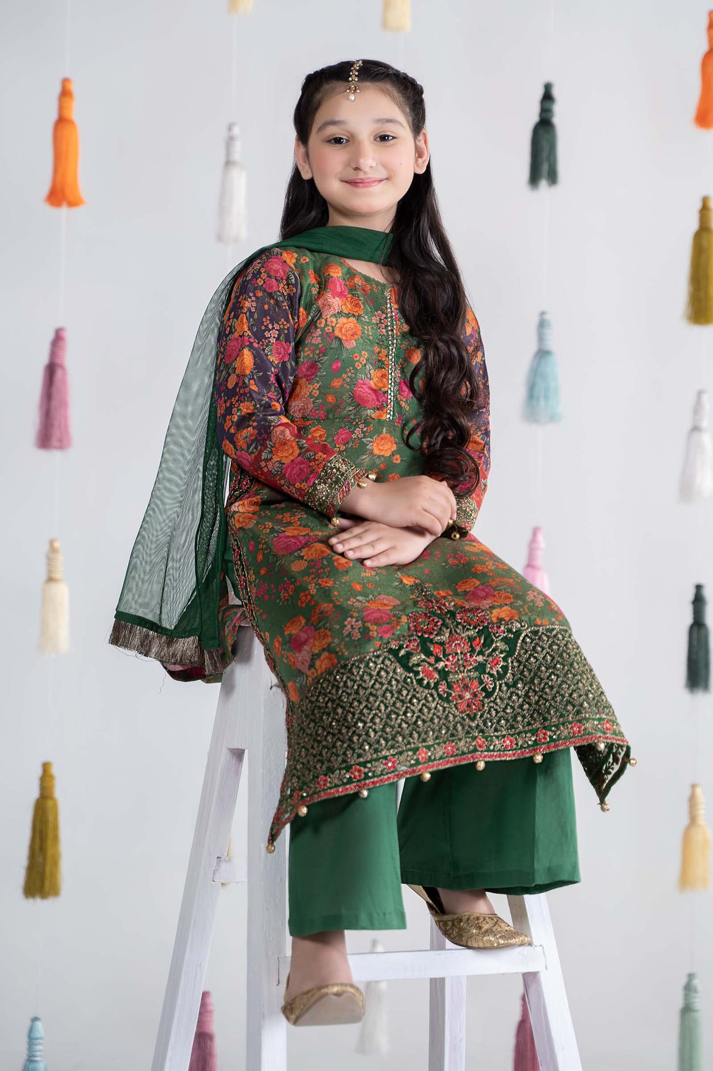 Maria B | 3 Piece Printed Cotton Masoori Suit | MKD-EA24-04