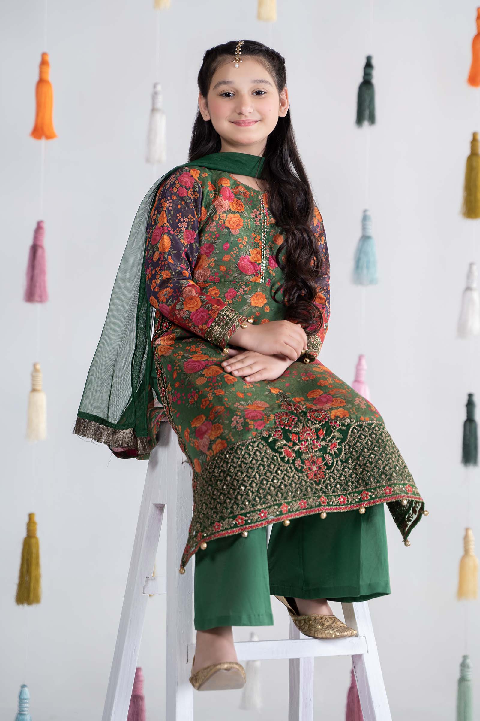 Maria B | 3 Piece Printed Cotton Masoori Suit | MKD-EA24-04