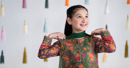 Maria B | 3 Piece Printed Cotton Masoori Suit | MKD-EA24-04