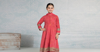 Maria B | 3 Piece Embroidered Jacquard Broshiasuit | MKD-EF24-23