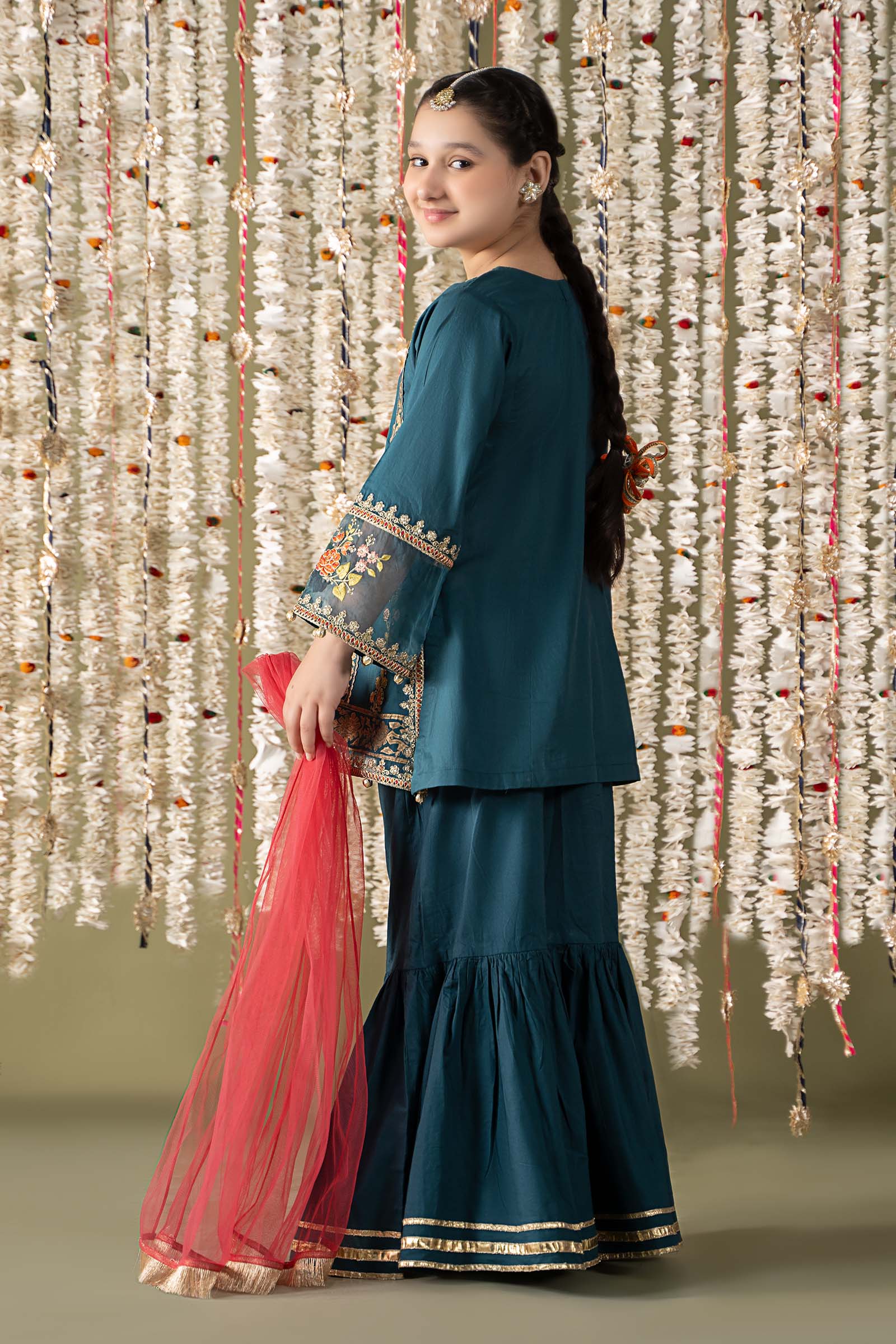 Maria B | 3 Piece Embroidered Lawn Suit | MKD-EF25-24