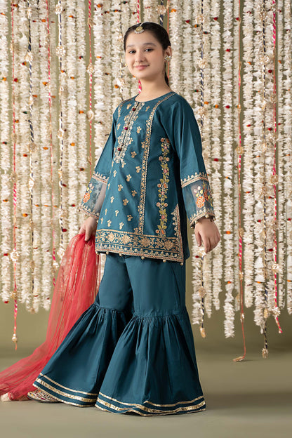 Maria B | 3 Piece Embroidered Lawn Suit | MKD-EF25-24