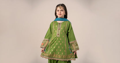Maria B | 3 Piece Embroidered Lawn Suit | MKD-EF25-24