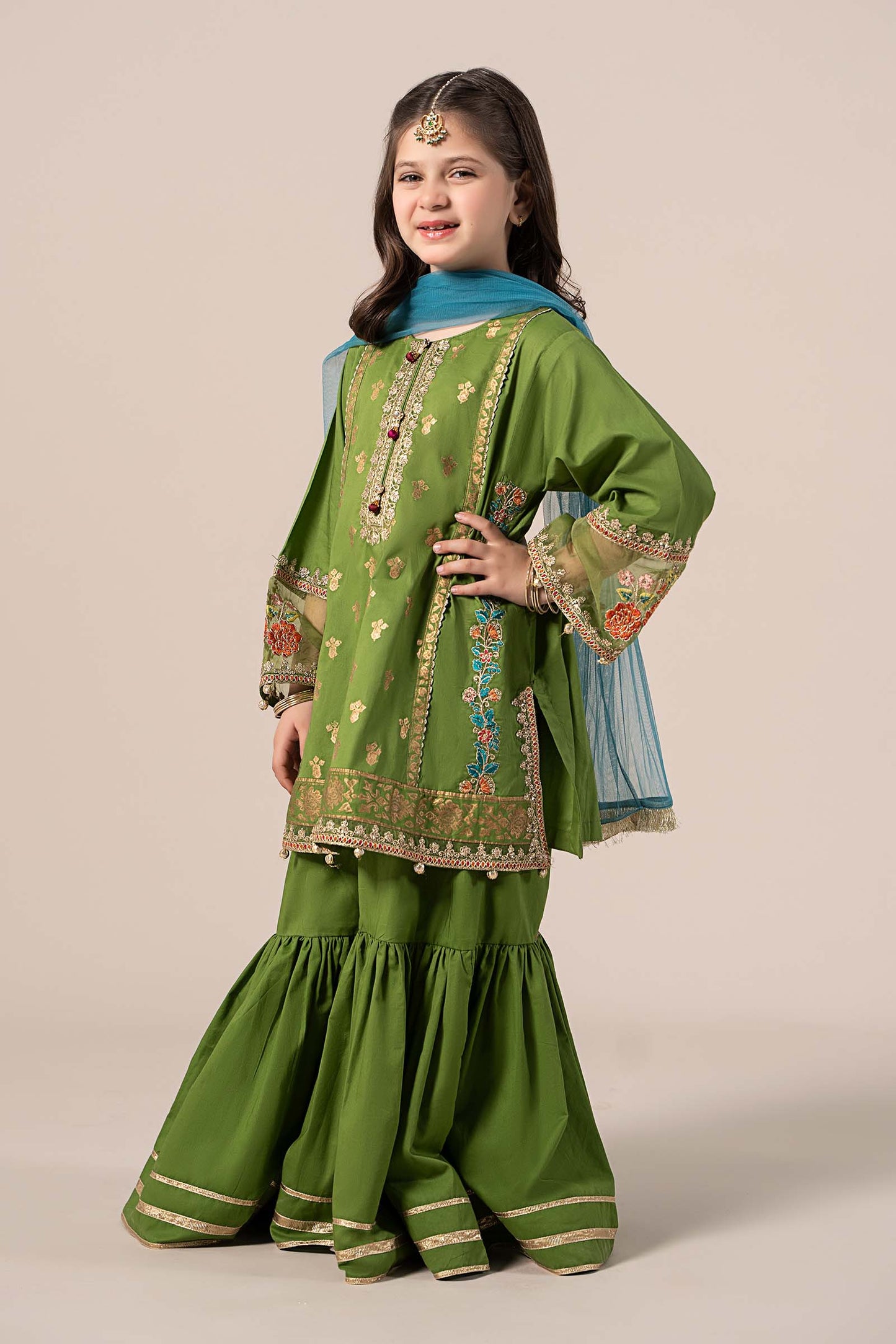Maria B | 3 Piece Embroidered Lawn Suit | MKD-EF25-24