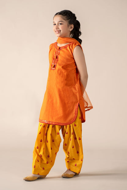 Maria B | 3 Piece Embroidered Dobby Lawn Suit | MKD-EF25-54